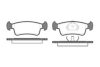 KAWE 0240 00 Brake Pad Set, disc brake